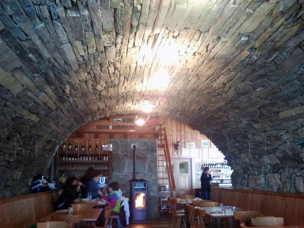 barrel vault in stone