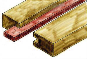 articulación de madera informó lengua