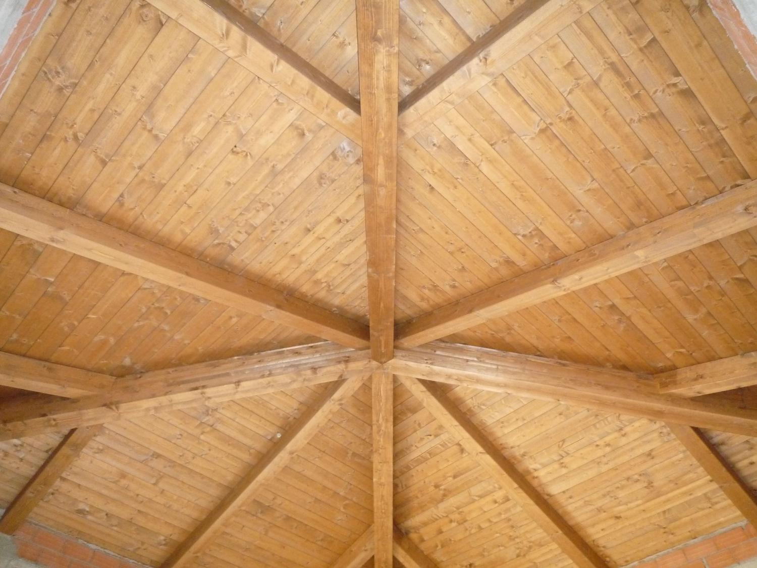 wood roof