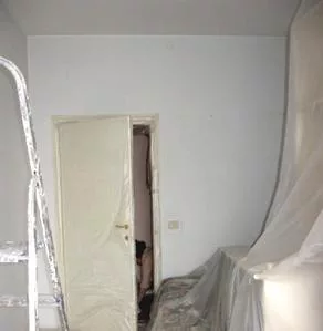 Preparare i locali per l'imbiancatura