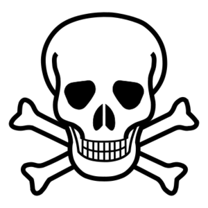 simbolo teschi prodotto velenoso