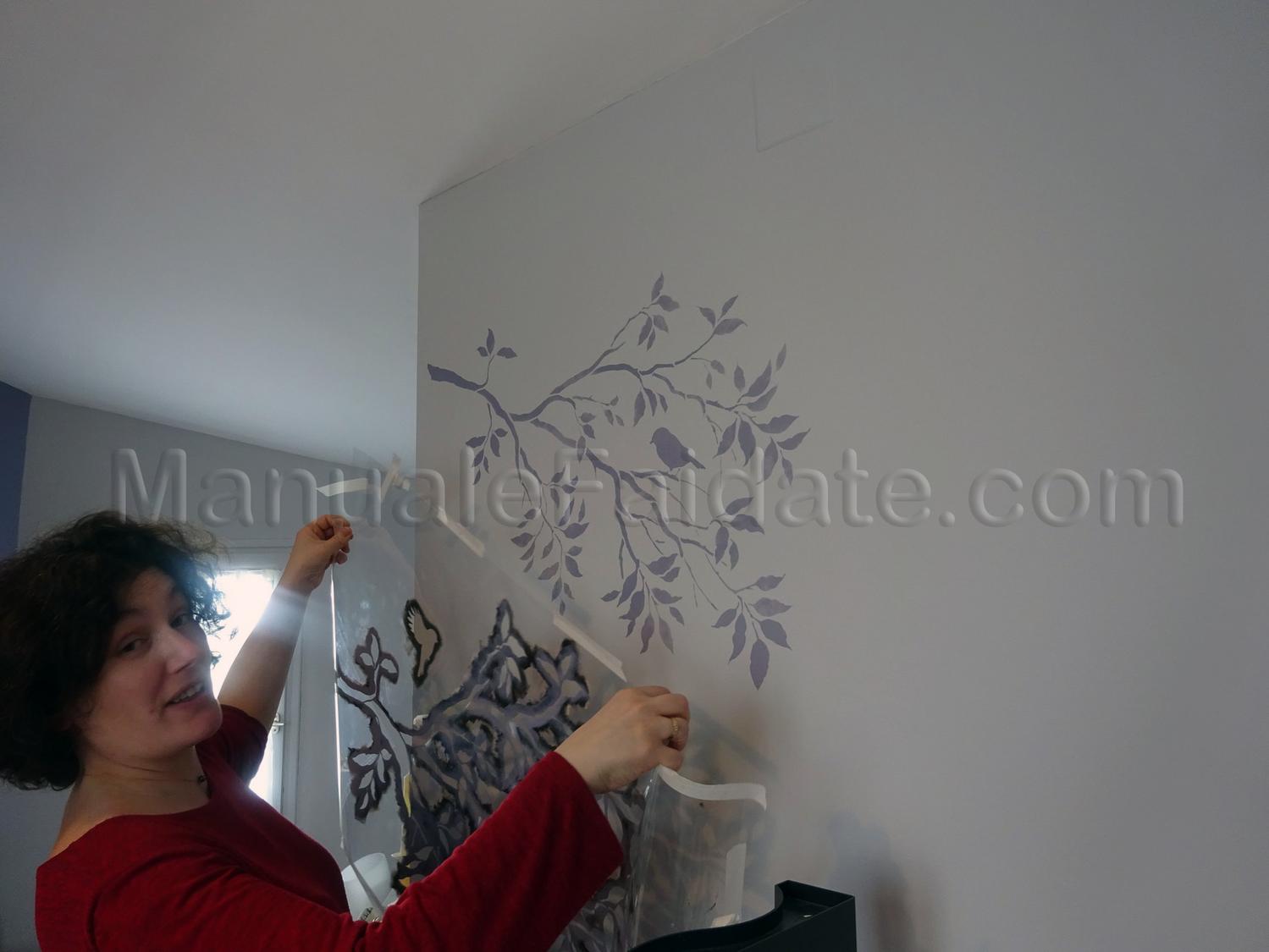 house painter wall stencil