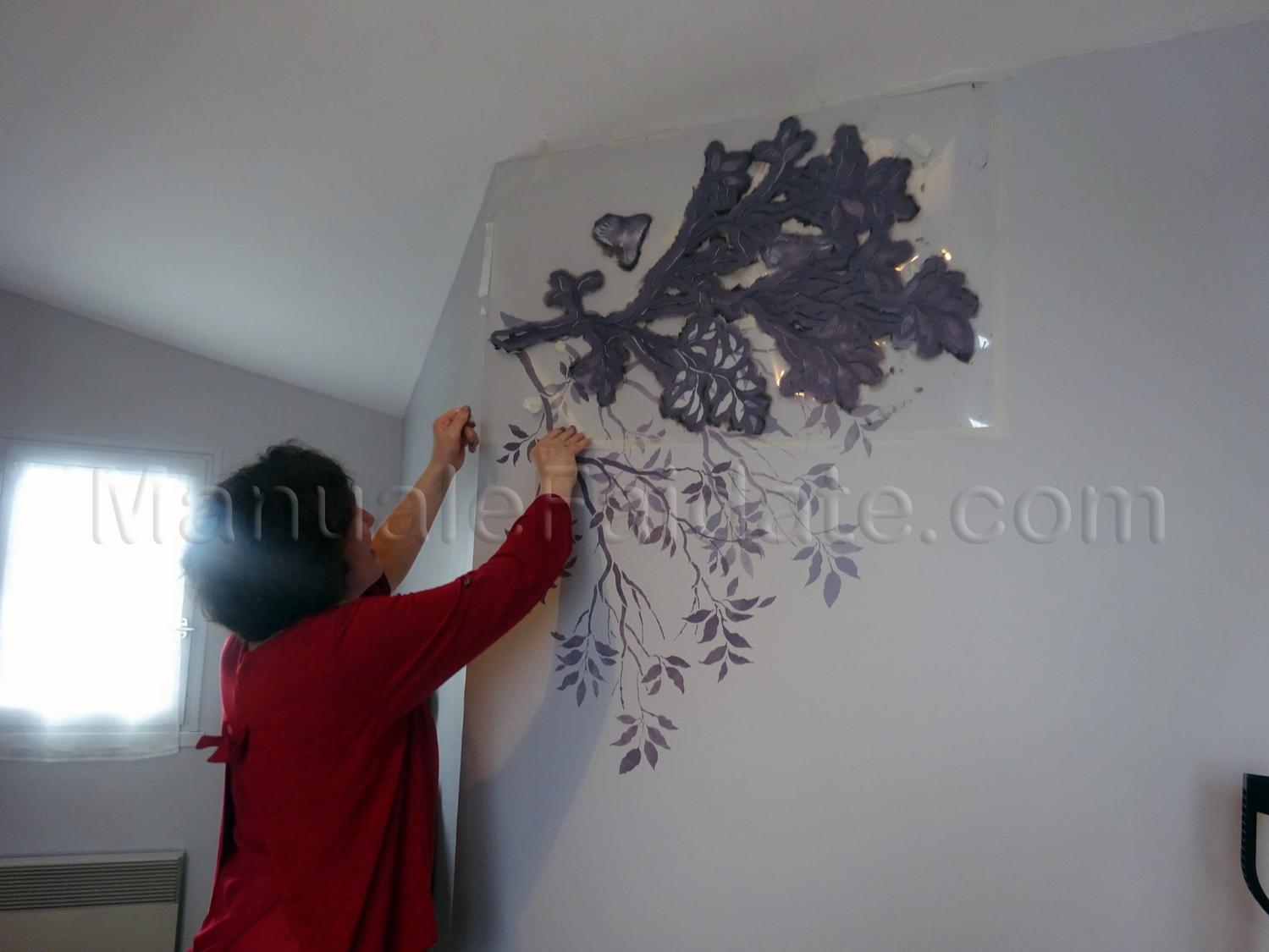 house painter wall stencil