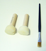 stancil sponge brushes