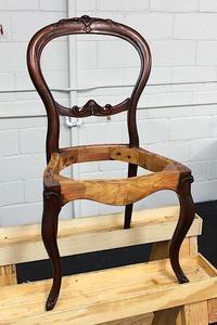 estructura de la silla
