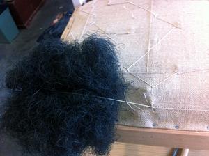 Bindings of hair upholsterer