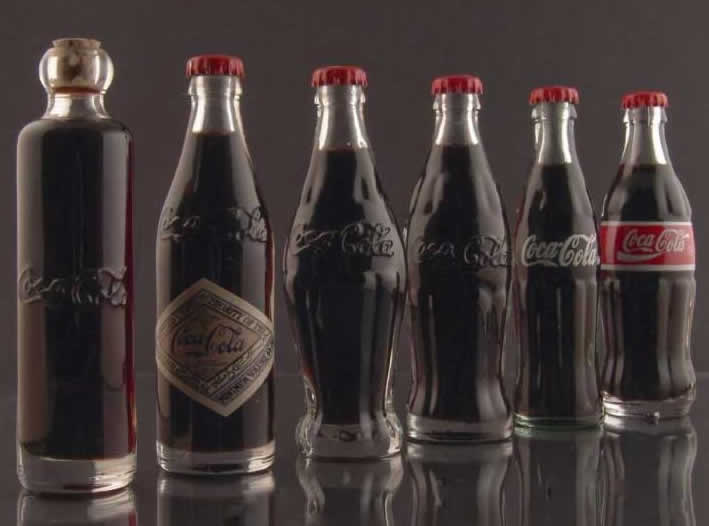 diseño botella de coca cola