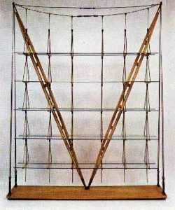 Franco Albini - Libreria in tensistruttura