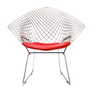 Chaise diamant bertoia