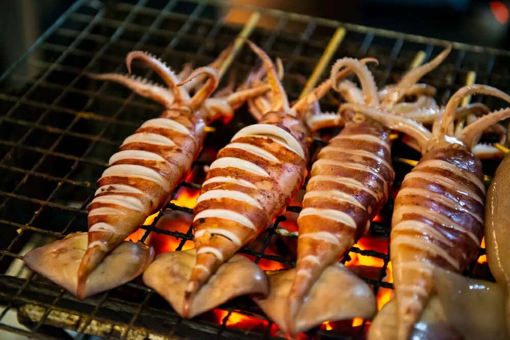Calamares a la plancha
