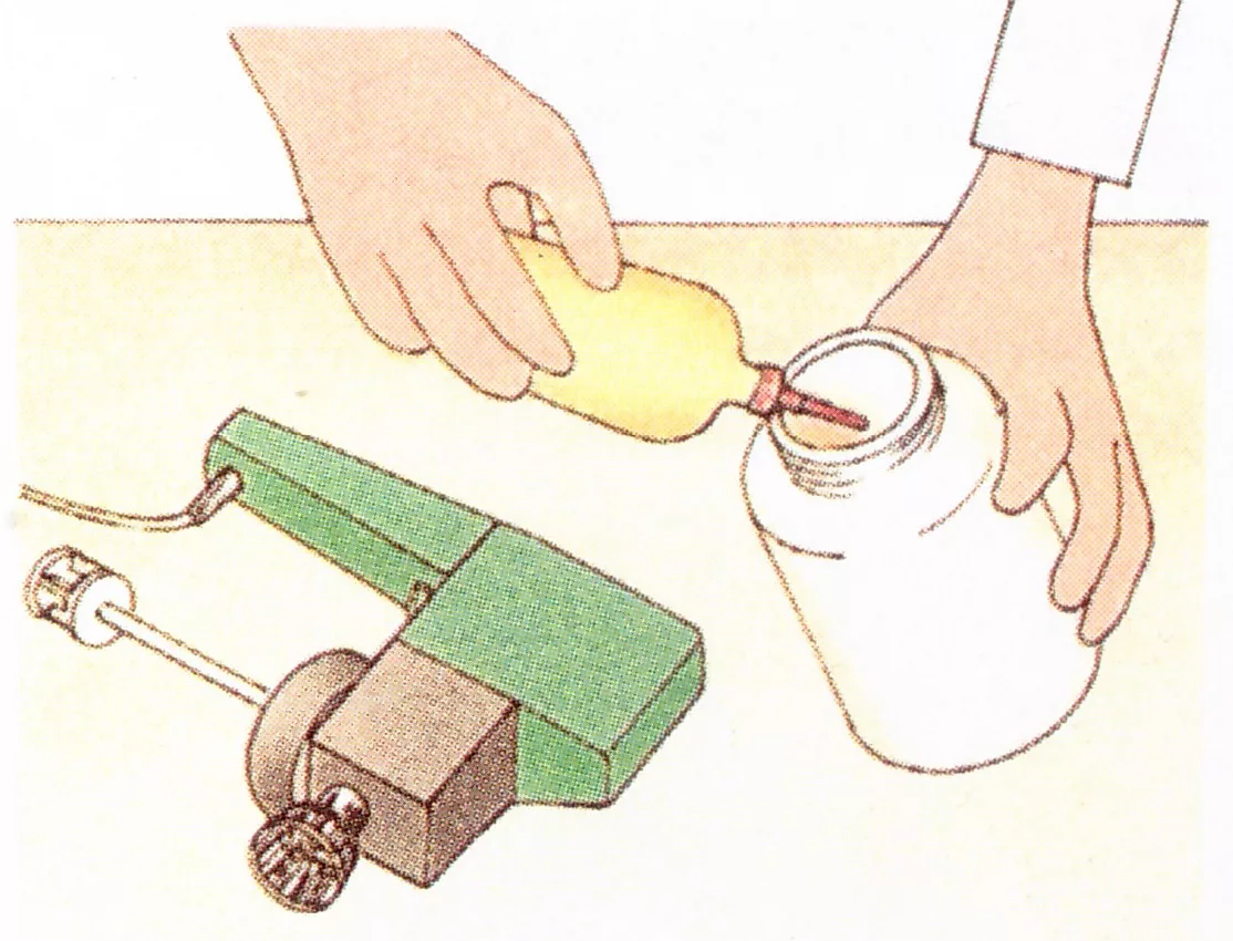 pistolet à peinture nettoyage