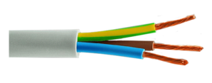 câble électrique tripolaire