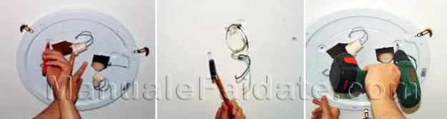 Installare una plafoniera